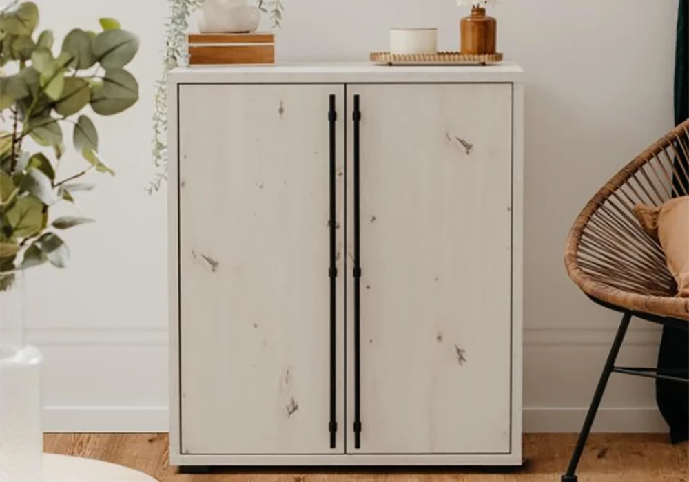 almo01a-75x38.5x38.5cm Meuble Bas 2 Portes (Collection Almo) – Image 1