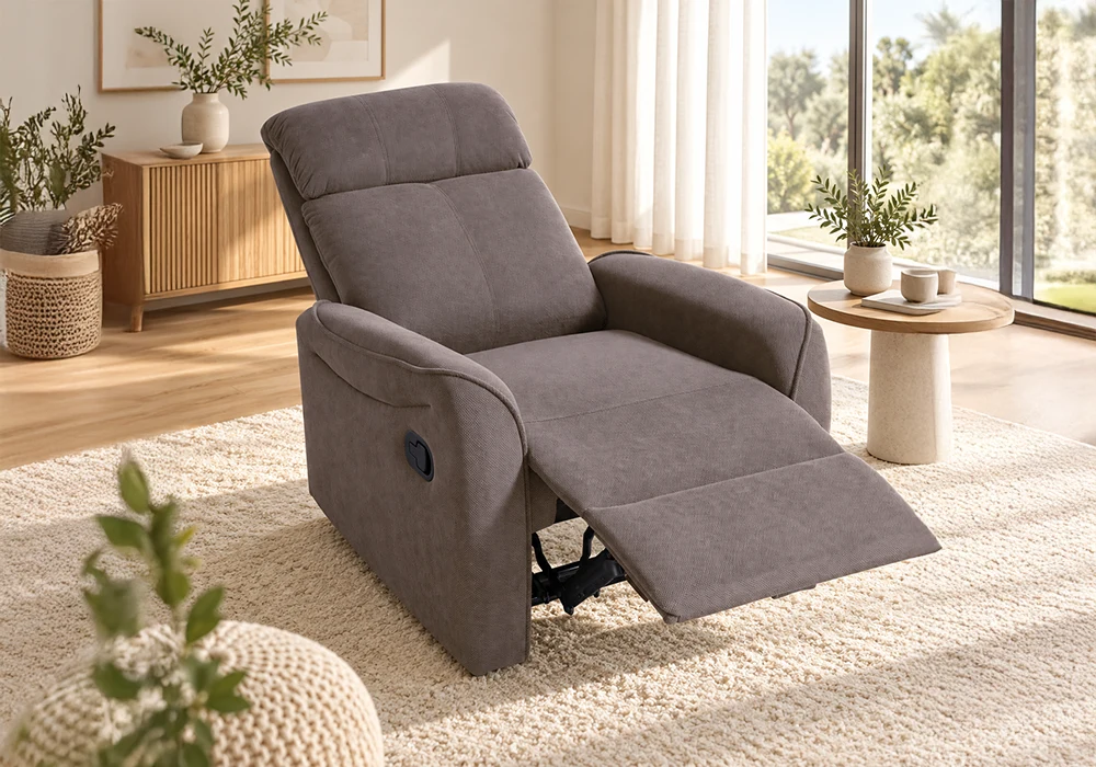 39548-a Fauteuil Relax PALEA Gris – Image 1