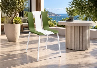Chaise BRATZ Vert/ Blanc Chaises Chaises
