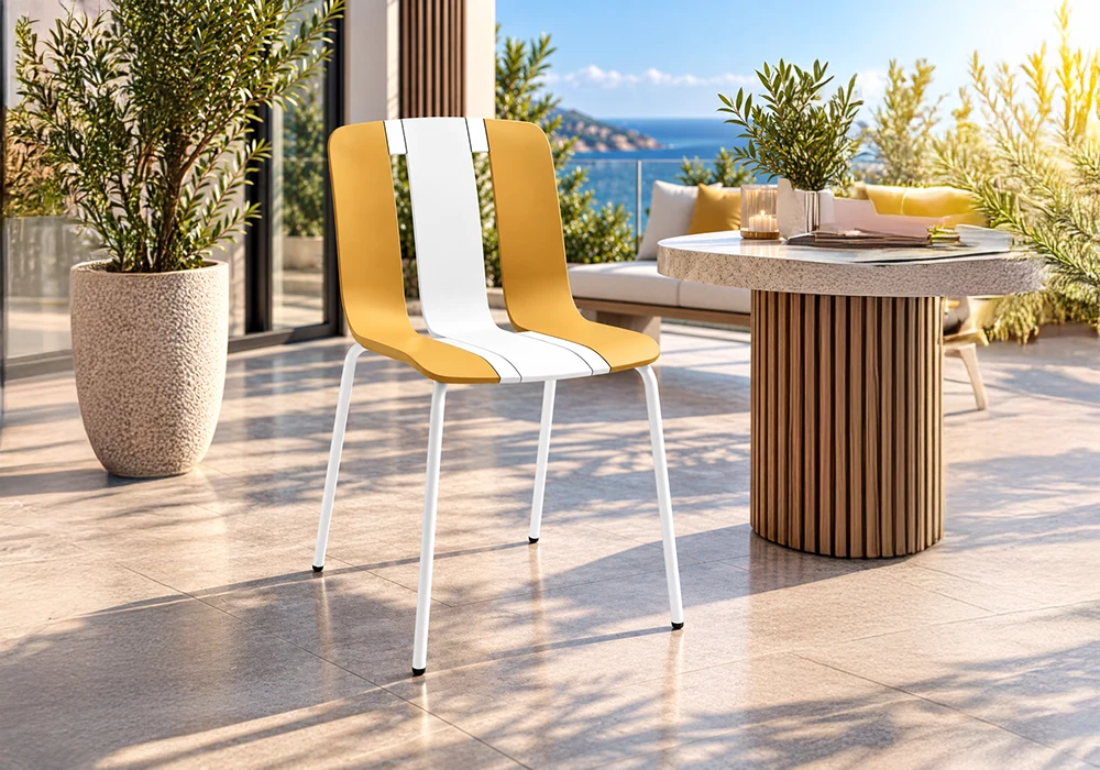 40242-2 Chaise BRATZ Orange/Blanc – Image 1