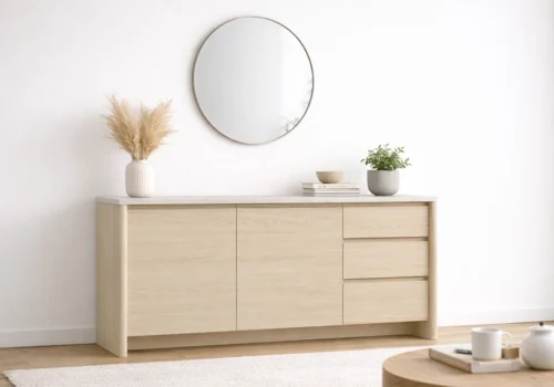 Buffet Bas DUNE 2 Portes/ 3 Tiroirs Meubles Meubles
