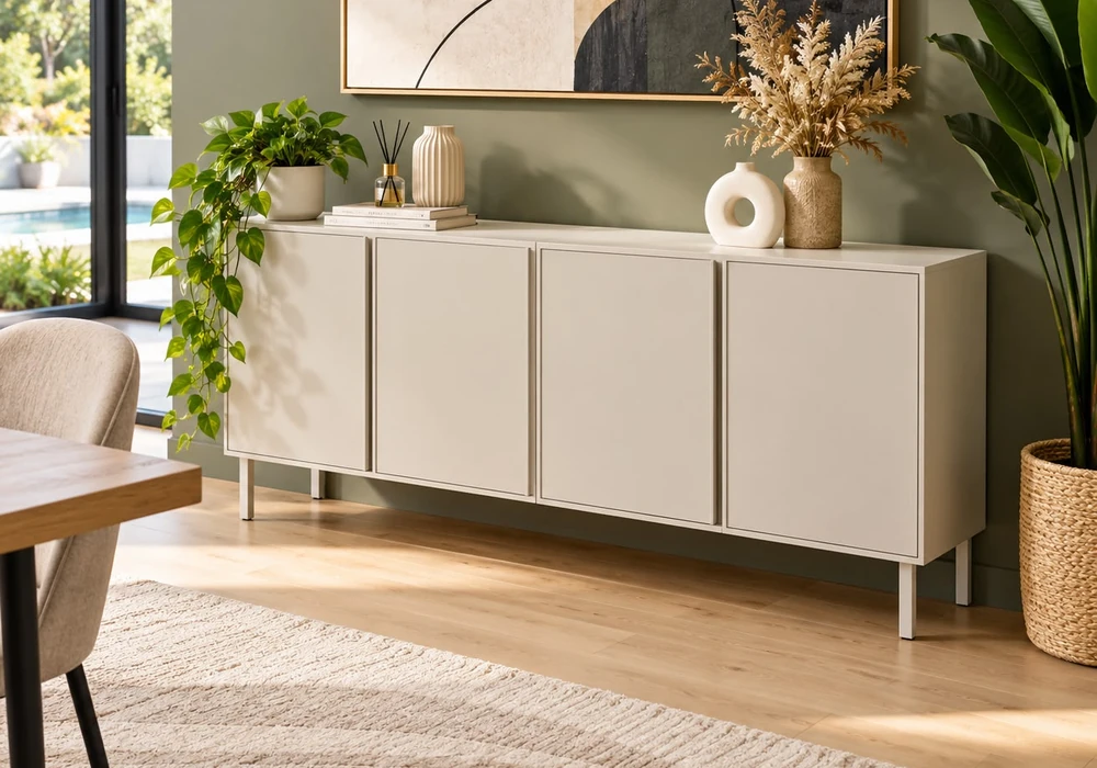 Buffet Bas BRISE 4 Portes Meubles Meubles
