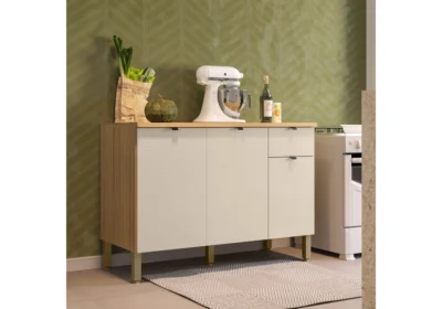 Meuble Bas SOFTPLUS 3 Portes/ 1 Tiroir